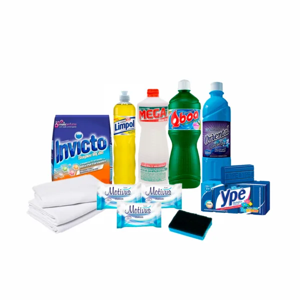 Cesta Higiene e Limpeza